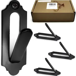 European Mount Skull Hanger, Deer Skull Wall Hooker for Hanging Deer Head, Pronghorn and Other Smaller Animals, Euro Mount Hanger with Easy Install Kit for Indoor Outdoor