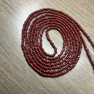 Coffee bean   traditional tie on waist bead