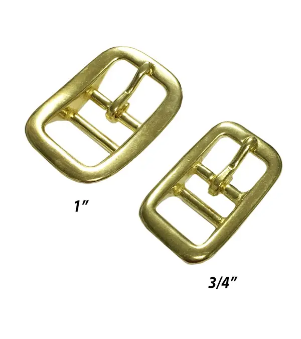 Jacks 5706-1 Halter Buckle Solid Brass - 1 in.