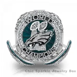 Wing pop-up design ring  solid wood box New design Player No. 1 Player No. 26 size 8-14MA