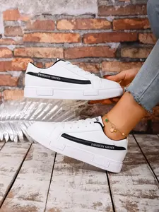 Unisex Casual Shoes, Women's & Men's Athletic Sneakers, Laces Comfortable Soft Sole, Lightweight Low Top, Daily Wear, Sizes 35-43