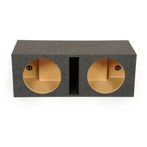 Q Power QBASS Dual 10 Inch Heavy Duty Car Audio Subwoofer Enclosure Box
