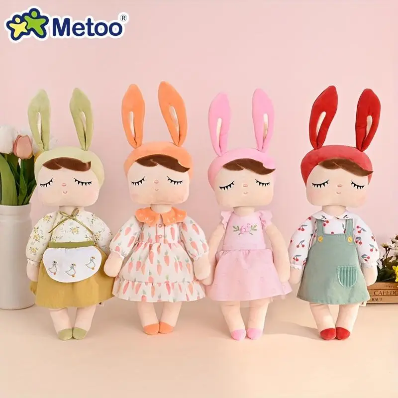 Metoo 13-Inch Angela Doll - Country Theme Stuffed Toy (Model 1868-1)