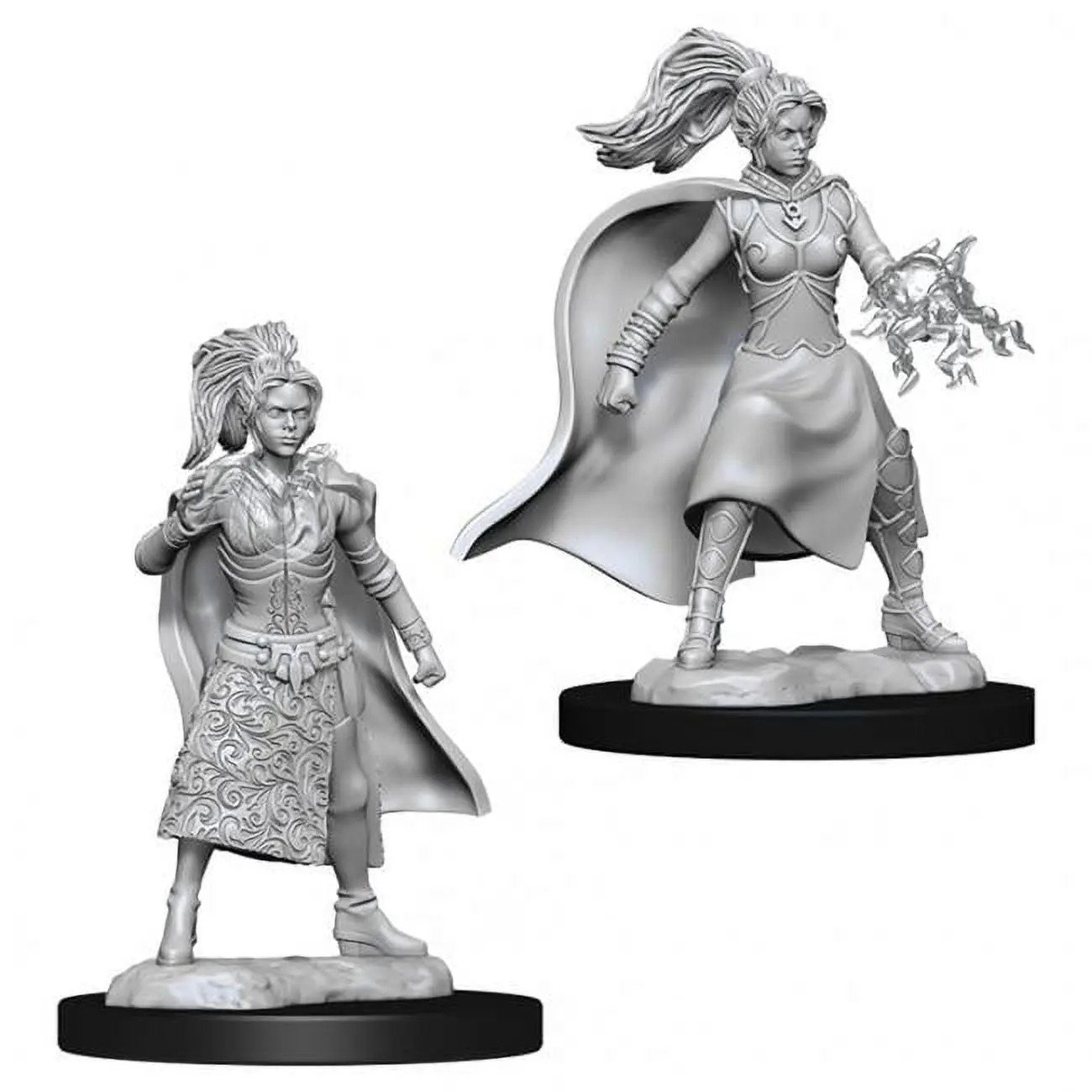 WizKids WZK73832 Dungeons & Dragons Nolzur's Marvelous Paint-Ready Female Human Sorcerer W10 Collectible Statue Figurine, Collectibles
