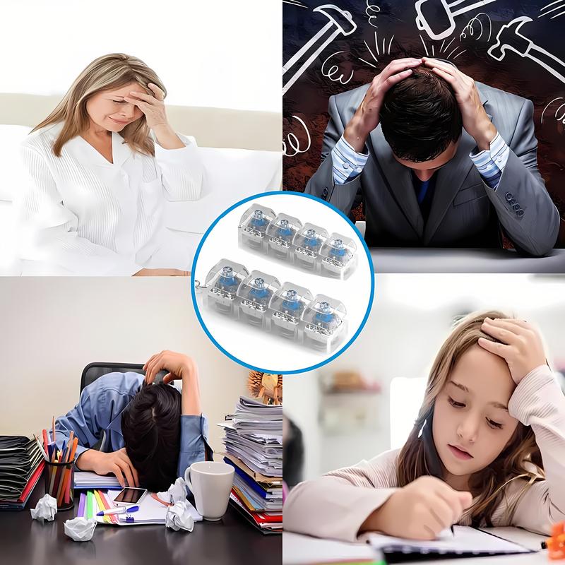 Stress-relieving Toy Mechanical Keyboard Compact Design with Crystal Keycaps LED Lights Transparent Acrylic Key Christmas giftchain