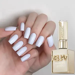 XEIJAYI Photo Frame Bottle, Size 61 — Best‑Selling, Versatile White Gel Nail Polish, High Color Saturation, Strong Hold Without Damaging Nails, Artistic Design for Nail Salons and DIY Gel Manicure