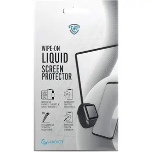 Liquid Glass Screen Protector for  Smartphones Tablets and Watches Wipe On Nano Protection - Universal