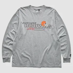 Cleveland Browns Puma 2000s Pullover Sweatshirt - Gray - M