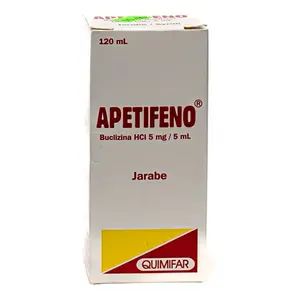 Apetifeno Jarabe 120 mL Vitamin Supplement