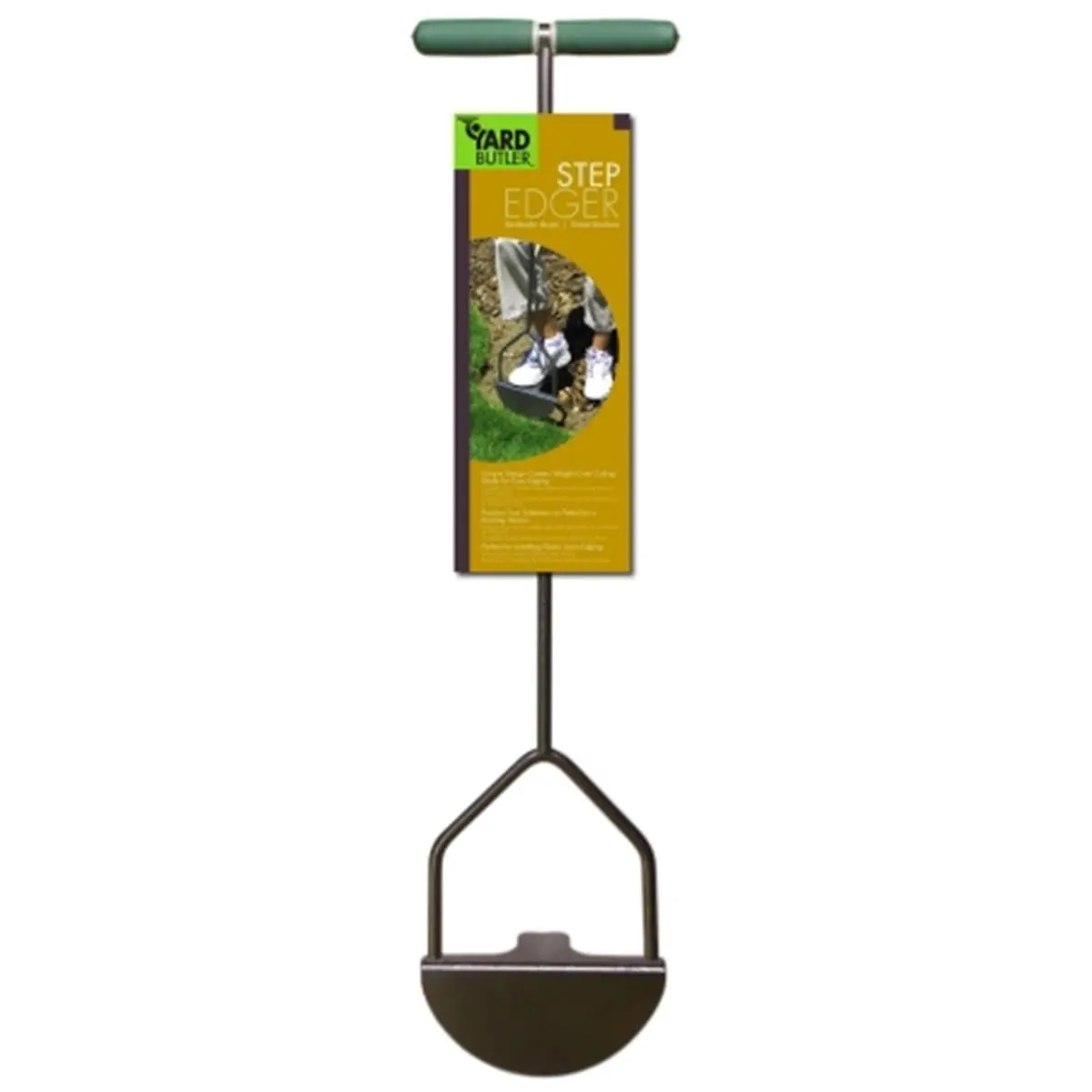 Yard Butler Step Edger EDGE-180, Foot Pedal, Steel, 37X10x2"