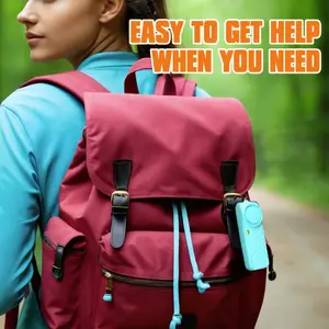 Personal Safety Alarm Keychain for Women and Girls – 130dB Loud Siren with Pull Pin, Compact and Lightweight for Travel, Night Walks, School – Great Gift for Safety and Self Defense – Battery Not Included