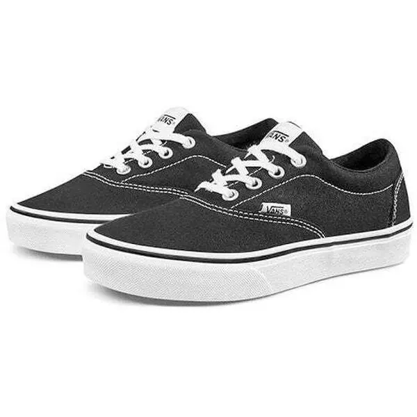 Vans Doheny Sneaker in Black/White Canvas | Women's Low-Top