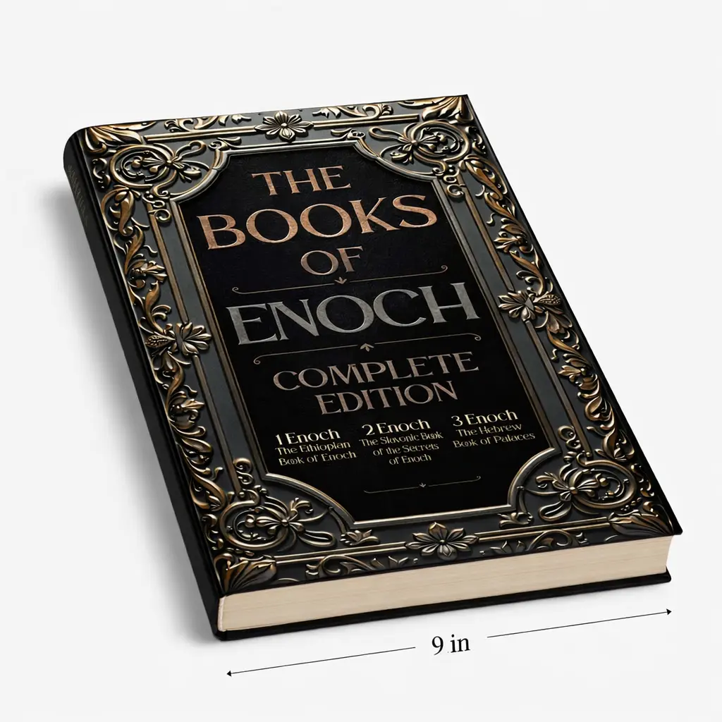 The Book of Enoch: Complete Edition: The Original Collection, including 1 Enoch (Ethiopic), 2 Enoch (Slavonic), and 3 Enoch (Hebrew) | Fully Illustrated and Annotated