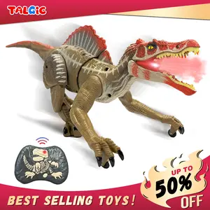(New Release) RC Spinosaurus Toy, swift movement & water spray, gift for kids