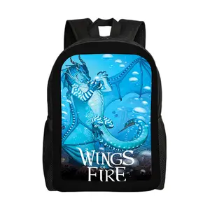 Wings-of-Fire-Backpacks for Girls, Cute School Backpack, Aesthetic Bookbag for Teens, Lightweight Classic Backpack for Travel, Work, Picnic A-12