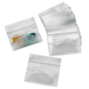 Mini Resealable Storage Bags – 3" x 2.75" Clear Travel Bags