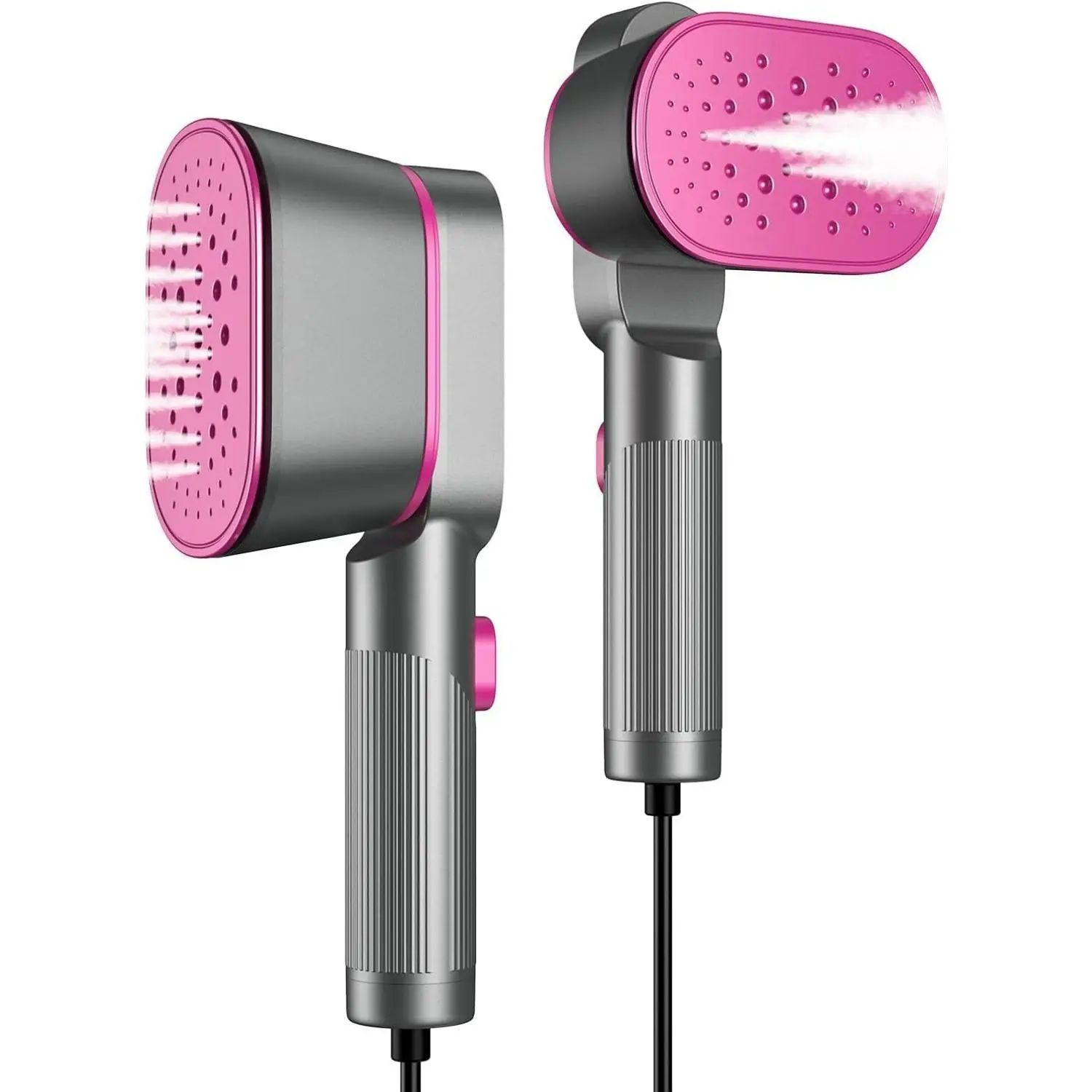 Portable Handheld Garment Steamer, 1000W Strong Steam Iron with 60ML Water Tank, Durable Fast Heating Iron for Home, Office & Travel Use