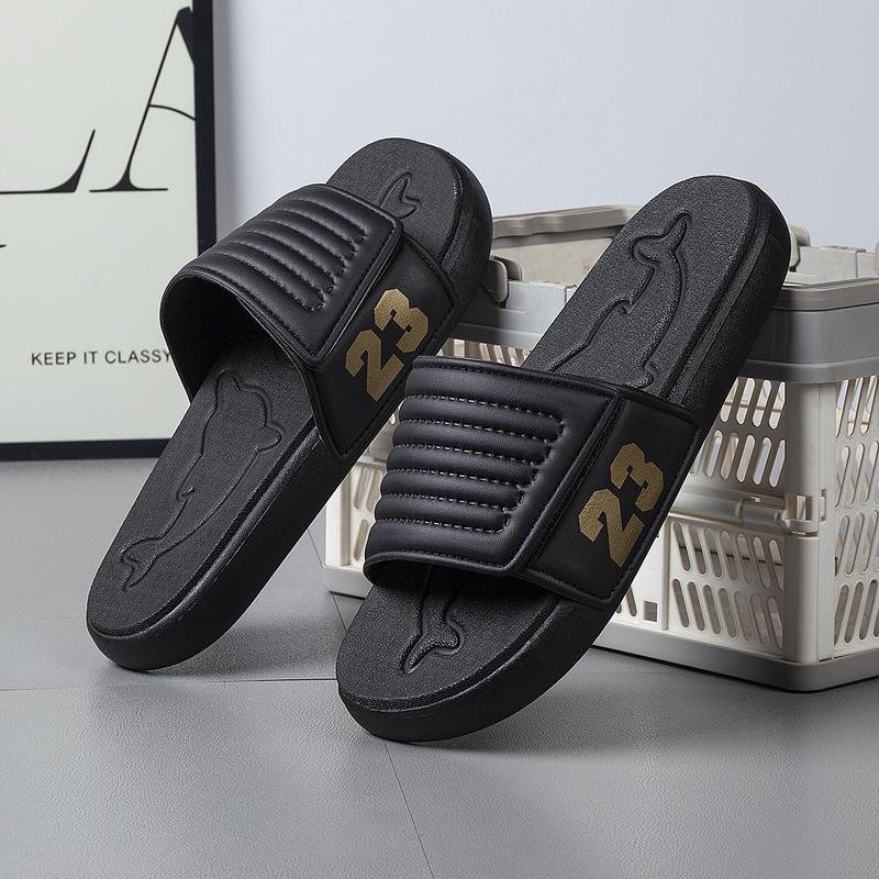 Summer shoes, men's sandals, fashionable slippers, adjustable upper，Sports sandals, comfortable thick sole