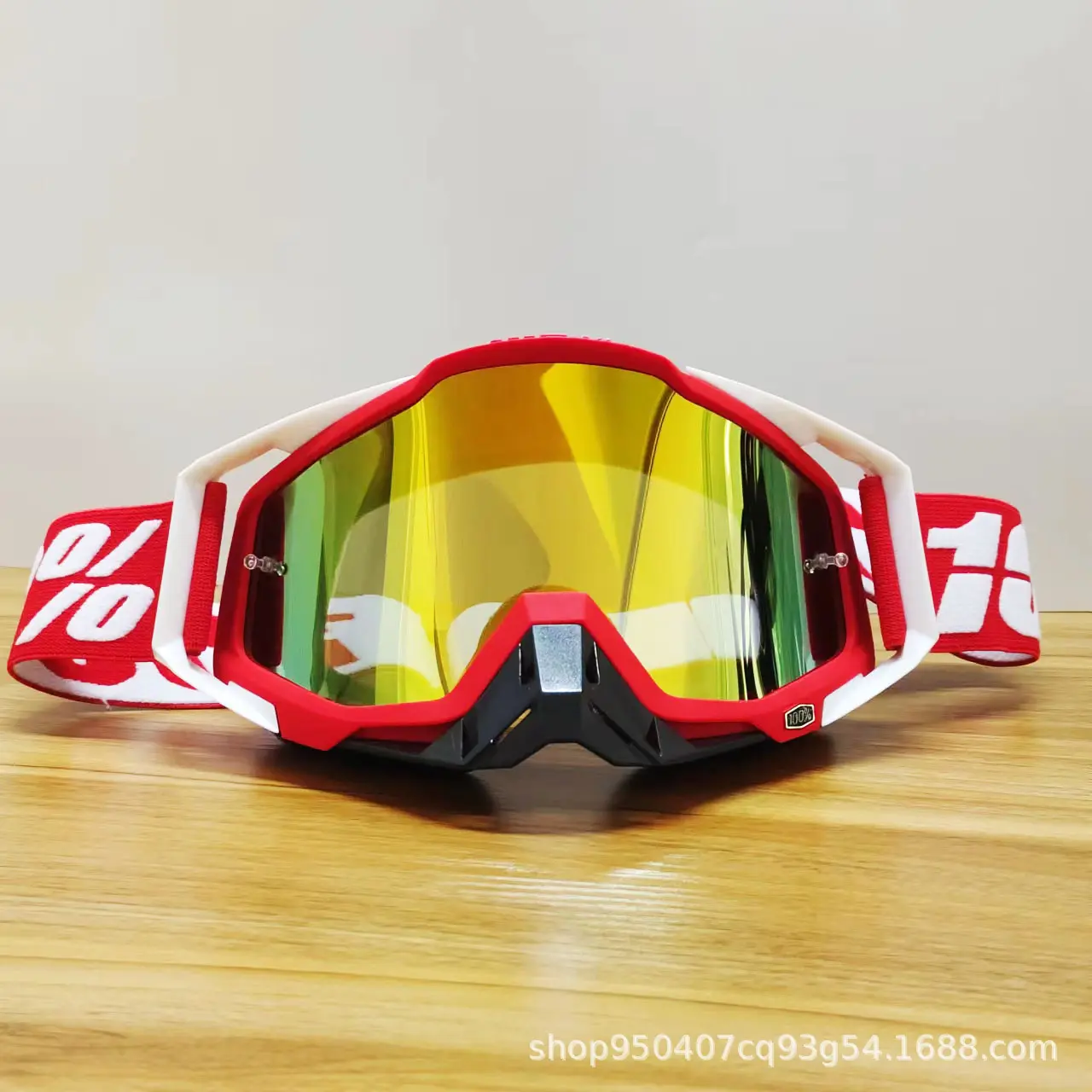 9 Red Frame Black Nose   Red Film