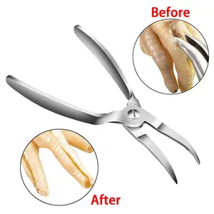 Chicken Feet Boneless Plier Gooses Bone Remover for Restaurant Hotel Kitchen Utensils