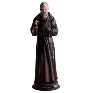 Padre Pio 12" inches Tall Santo Estatua St Father Pio Brand New  Religious Decor Religious art image, home decor, wall decor, church events, gifts