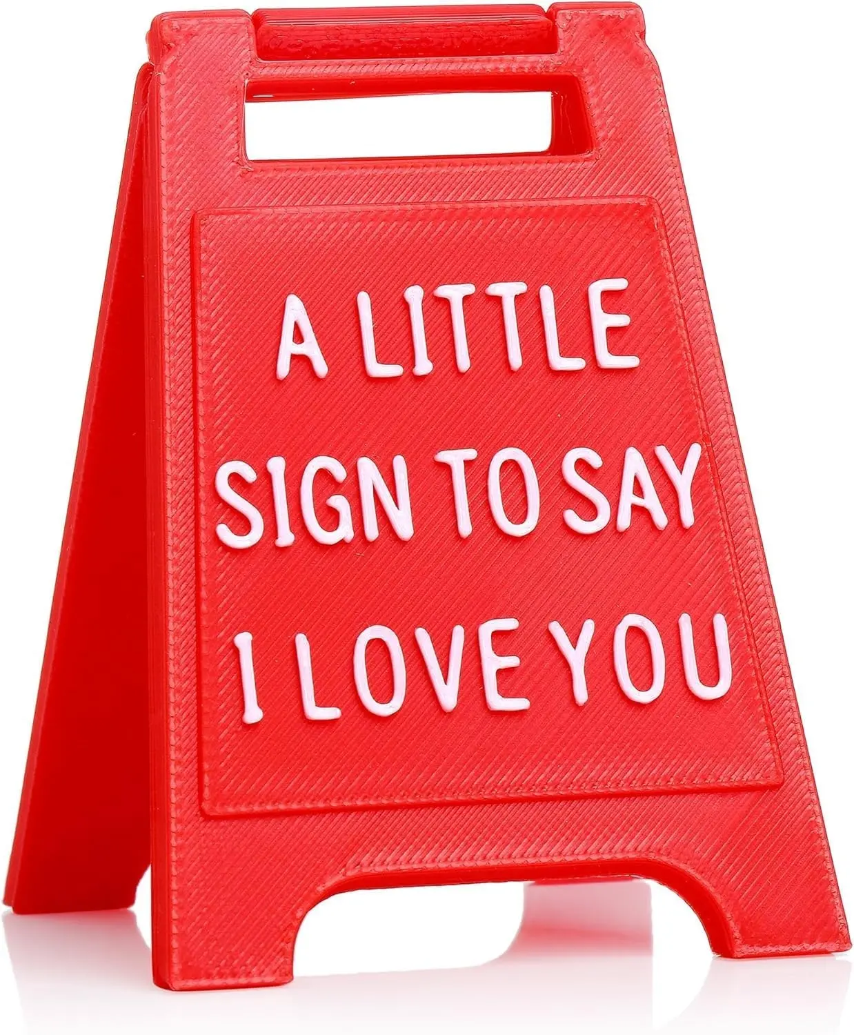 Mini Sign Valentine's Decoration Anniversary Present - Romantic I Love You Sign - Fun Boyfriend - Cute Birthday, Wedding Gift for Girlfriend, Wife, Fiancee