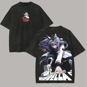 Pretty Derby Washed T-shirt New Model personality Clothes Year round clothing Oversized Unisex 1Streetwear hot product Breathable