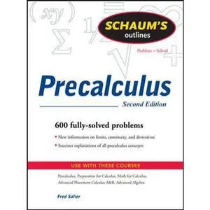 USED-Schaum's Outline of PreCalculus, 2nd Ed. (Schaum's Outline Series) by Fred Safier (Paperback)