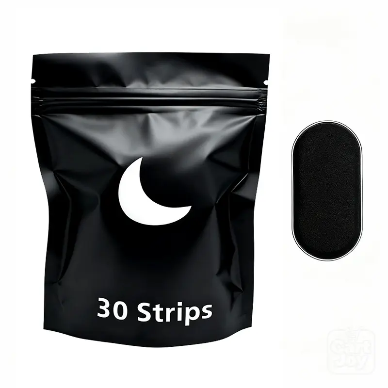 Extra Strength Wide Black Universal Fit Nasal Strips (30 Strips) - Night Sleep Aid, Breath Relief for Athletes, Snoring (Home Care Supplies)