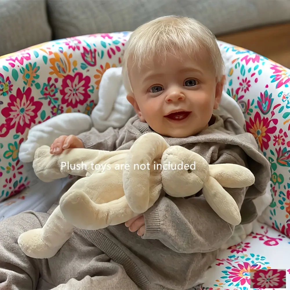 Lifelike Reborn Baby Dolls 24 Inch 60 Cm Reborn Toddler Doll Realistic Newborn Dolls For Kids Birthday And Xmas Gift Soft Silicone Reborn Doll with Washable Feel
