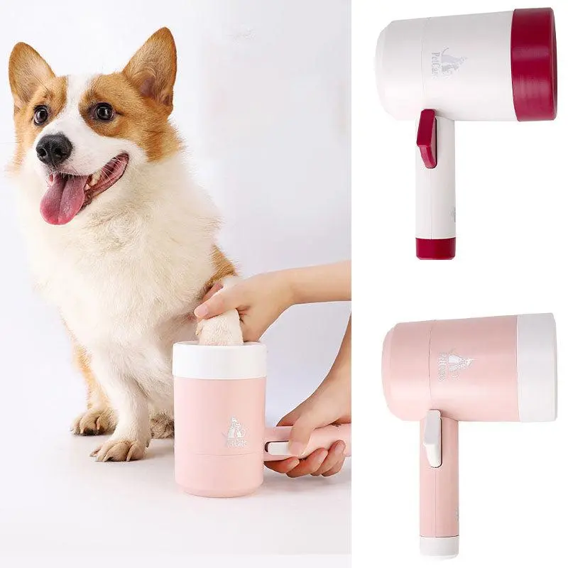 Silicone Paw Cleaner Cup for Cats and Small Dogs, Twist Design for Muddy Paws