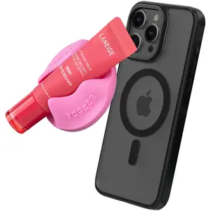 Pucker Magnetic Lip Gloss Holder Phone Case | 10ml Tubes for iPhone & Android | Lip Balm Case (Lipgloss NOT Included) Silicone Wireless