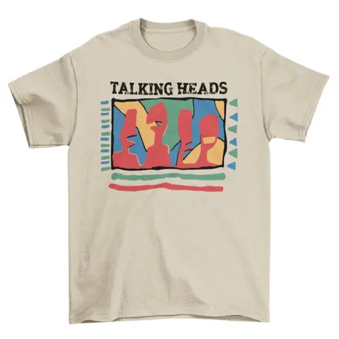 Talking Heads Yellow This Must Be The Place T-Shirt, Vintage Graphic Tee, Stop Making Sense Talking Head Retro Shirt, 80's Classic Shirt, 90
