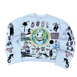 LUNI FLARED ARMS CROPPED TEE