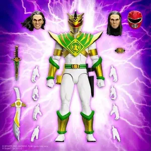 Super7  S7 ULTIMATES! Figures - Mighty Morphin Power Rangers - Lord Drakkon - Super7