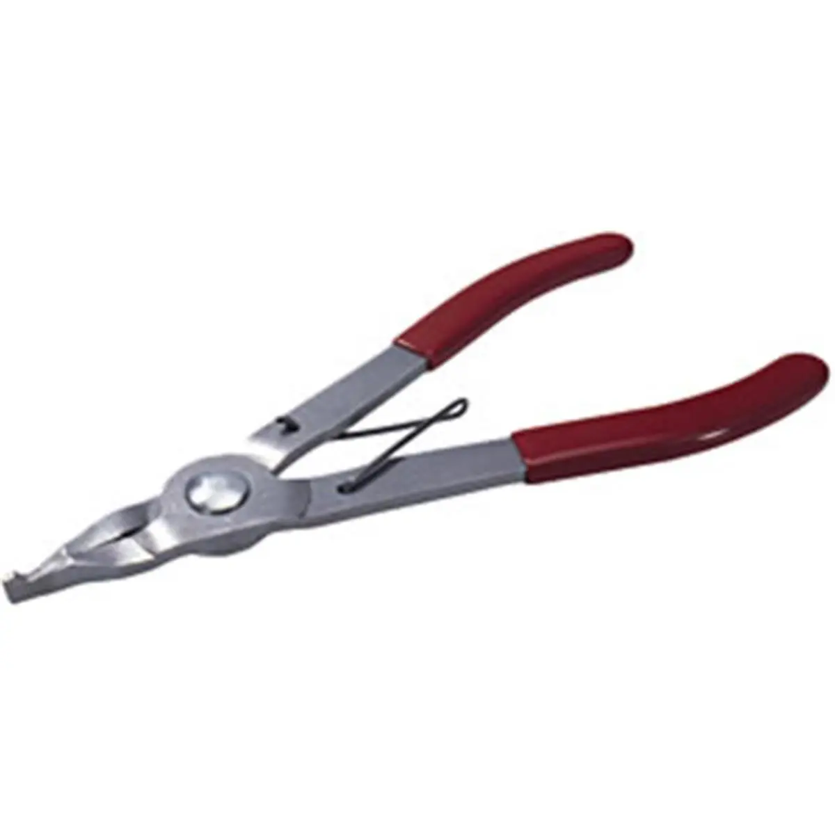 Lisle LIS44900 Horseshoe Lock Ring Pliers - Angle Clamp Circlip Pliers with Adaptable Grip and Single-Grip Design, Pliers Adaptable Grip Circlip