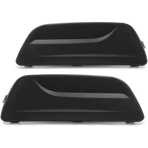 HECASA Fog Light Cover Compatible with 2013-2016 Chevy Chevrolet Malibu Eco Limited Bumper Fog Lamp Trim Bezel Replacement for 20768847 20768848 Left & Right Black