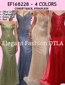 💎 2026  💎  EF168226 Strapless Embellishment