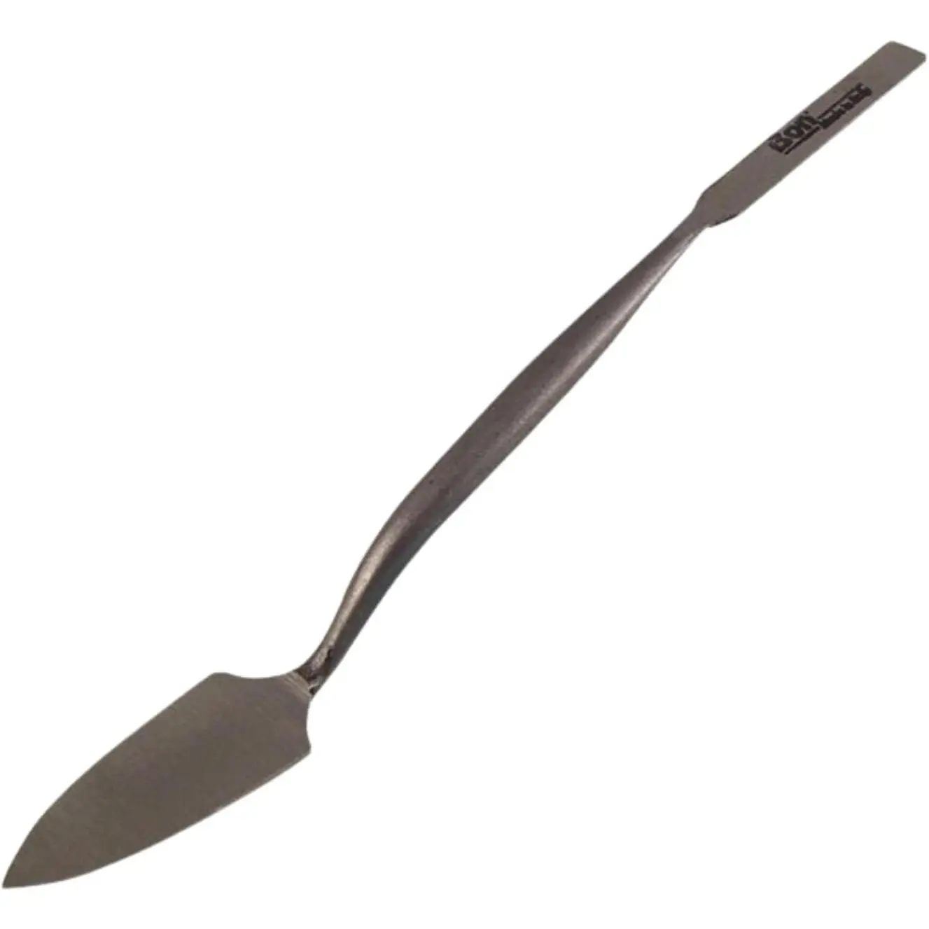 Dual-Ended Masonry Square Tool - 1/2" Forged Steel Blade, Trowel & Square Ends, 8.75" Long for Stucco, Decorative Finishing, Dual-Ended Tool