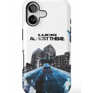 LUCKI - Almost There Artwork Transparent iPhone Case Compatible with iPhone X, 11, 12, 13, 14, 15,16 & more – check our available sizes.