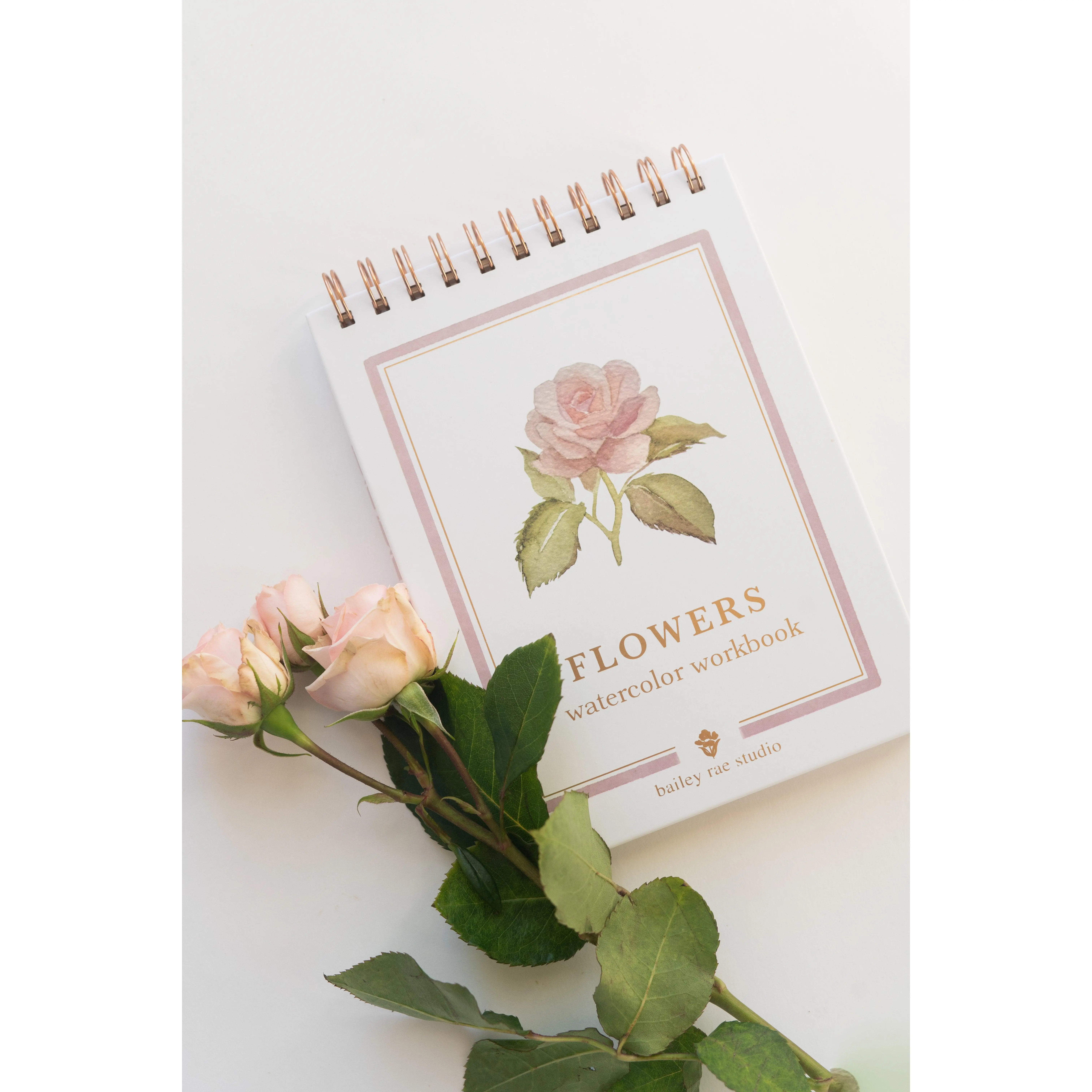 flowers — watercolor workbook