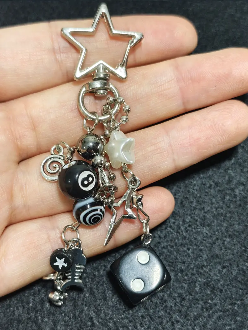 stussy 8 ball keychain - TikTok Shop