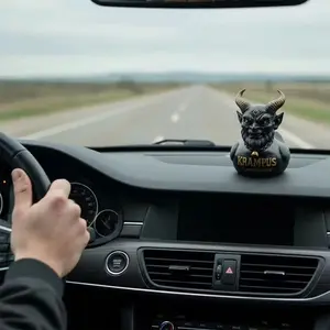 New Home Decor Krampus Duck Collectible Figurine, Small Statue Ornament, Old Bastard Club Duck Decoration, Home Accent