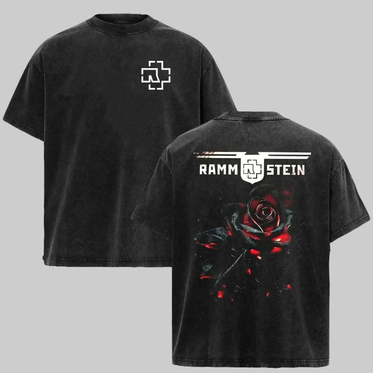 Vintage T-shirt & Hoodie Autentyk Rammstein , Gift for band fans, Men's and women's round neck cotton casual T-shirt, Beautiful graphic T-shirt Top Womenswear Breathable Everyday GCP