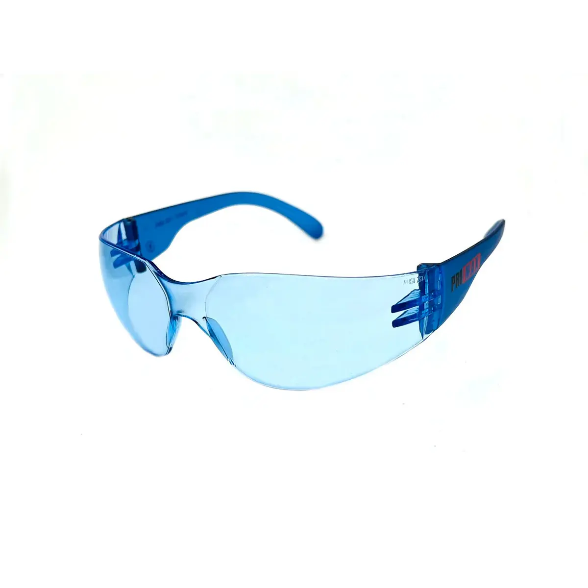 Light Blue Polycarbonate Safety Glasses Light Blue Polycarbonate Safety Glasses