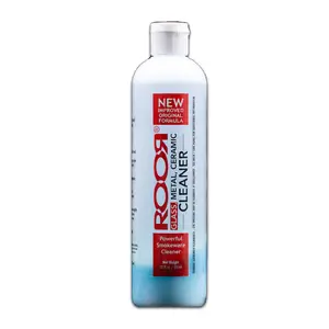 ROOR CLEANER 12OZ FOR GLASS METAL CERAMIC Versatile Cleaner for Everyday Use on Various Surfaces 12OZ Bottle