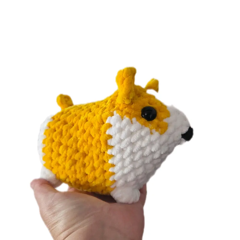 Corgi loaf Dog Handmade Crochet plushie