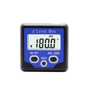 SHUNCE Angle Finder Inclinometer, Digital Angle Gauge Protractor 0-360° with 0.1° Resolution, Magnetic Base & V-Groove, for Woodworking, Metalworking, Construction