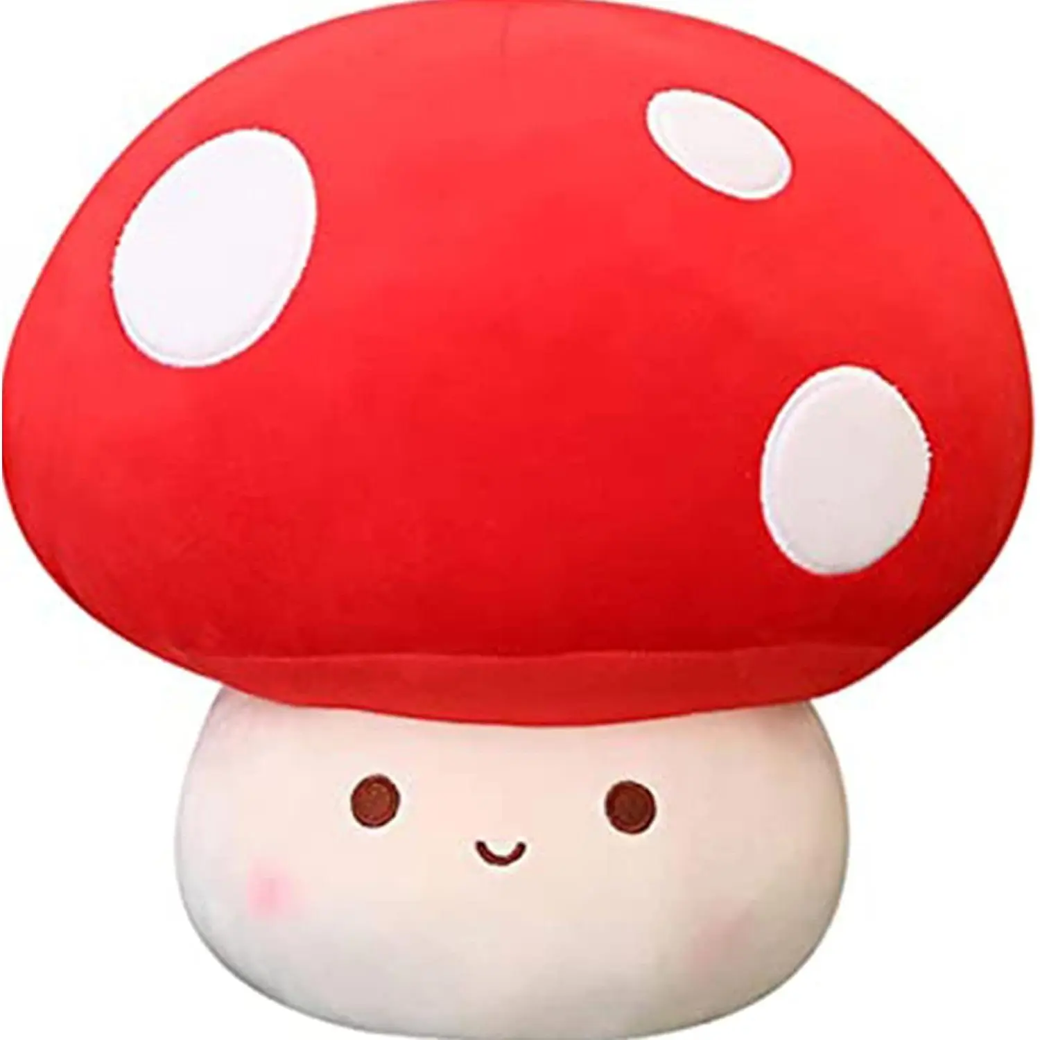 Mushroom Plush, 9 Inch Mushroom Plush Pillow, Cute Mushroom Plush, Mushroom Stuffed Animals, Plush Toy Pillows, Mushroom Stuffed Pillow Room Decor Gift for Adults
