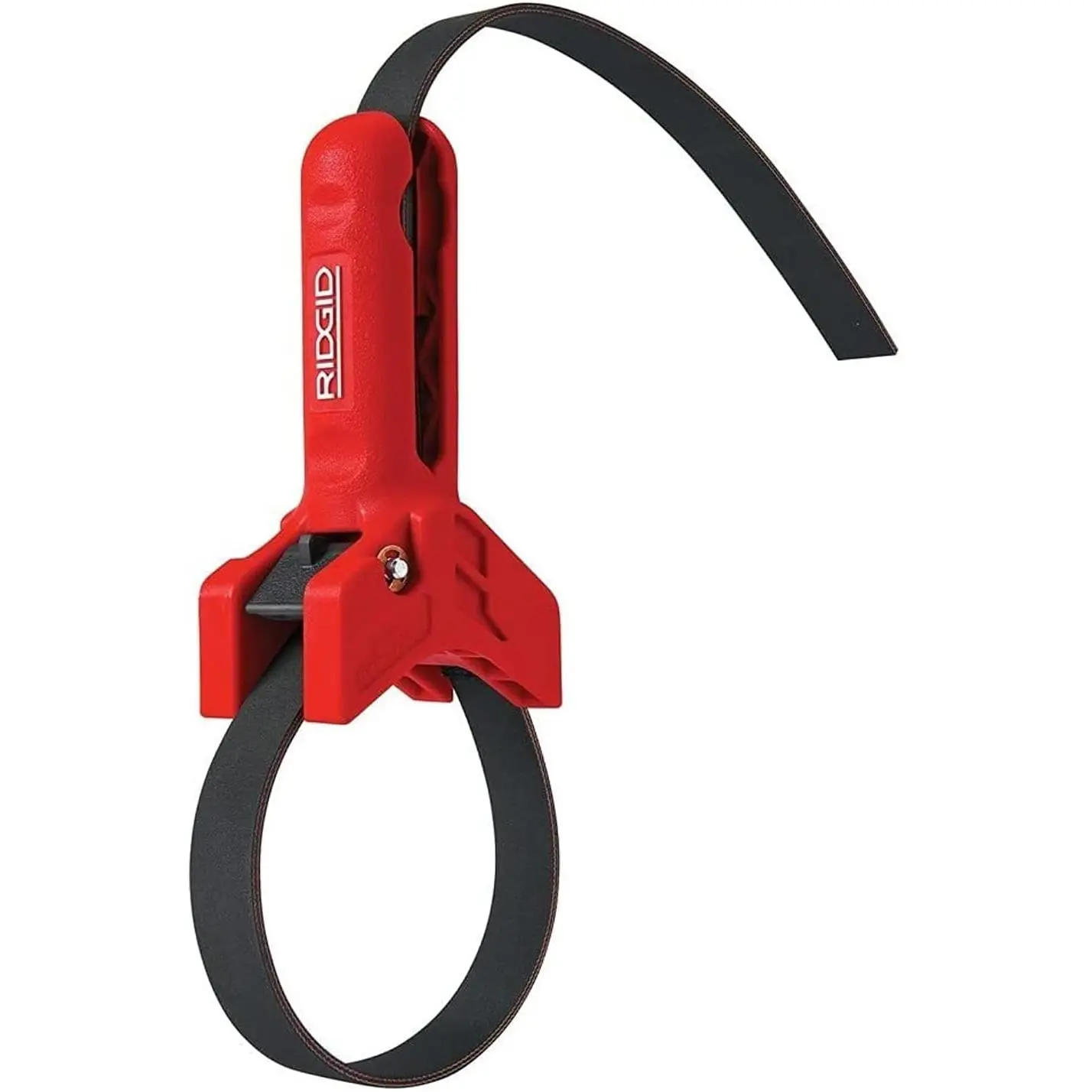42478 Plumbing Straplock Strap Wrench - 7-in Pipe Handle, Red, 3-in Specialized Strap, Solid Grip, Innovative Locking Design, Adjustable Size, Rapid Size Adjustment, Maximum Leverage, All Seasons, For Plastic Pipes, Easily Align and Set Glued Joints